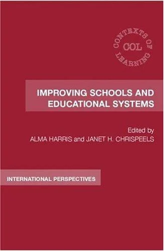 Cover of Improving Schools and Educational Systems