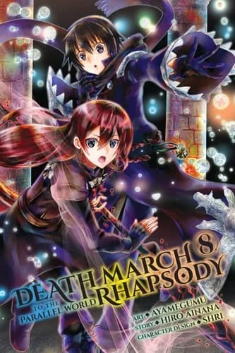 Cover of Death March to the Parallel World Rhapsody Manga Volume 8