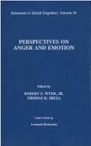 Cover of Perspectives on Anger and Emotion