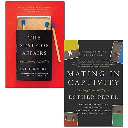 Cover of Esther Perel Collection 2 Book Set Mating in Captivity and The State of Affairs Paperback