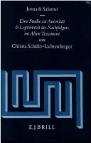 Cover of Josua und Salomo