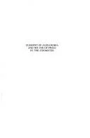 Cover of Clement of Alexandria and his Use of Philo in the Stromateis