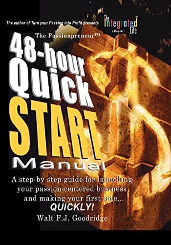 Cover of The Turn Your Passion Into Profit Quick Start Manual