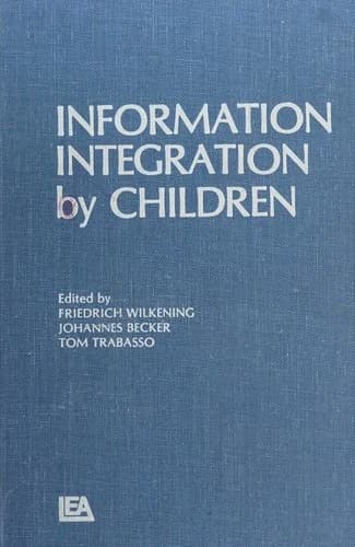 Cover of Information Integration By Children