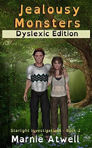 Cover of Jealousy Monsters Dyslexic Edition
