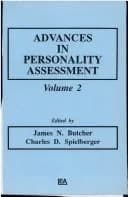 Cover of Advances in Personality Assessment