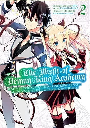 Cover of The Misfit of Demon King Academy 02