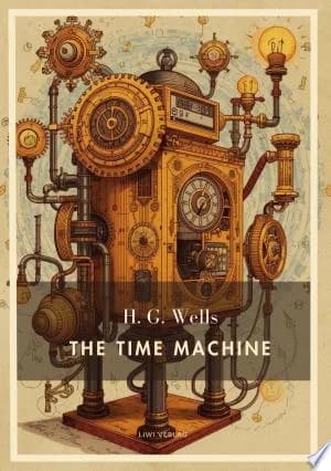 Cover of H G Wells The Time Machine English Edition A Dystopian Journey into the Distant Future