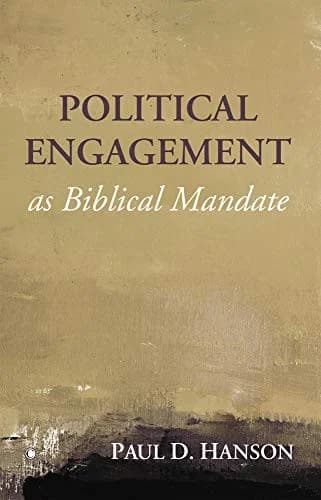 Cover of Political Engagement as Biblical Mandate