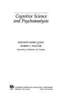 Cover of Cognitive Science and Psychoanalysis