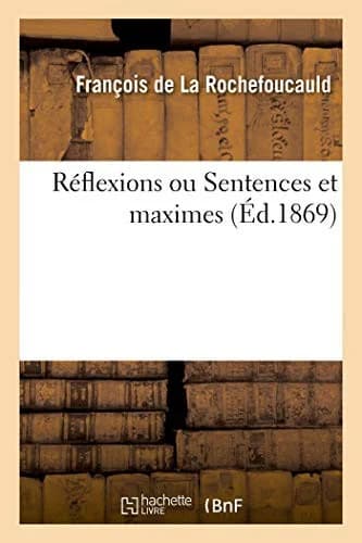 Cover of Réflexions Ou Sentences Et Maximes