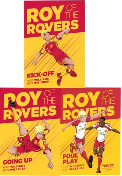 Cover of Roy of the Rovers Graphic Novel 3 Book Set Rob Williams