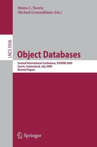 Cover of Object Databases