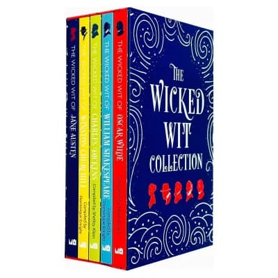 Cover of Wicked Wit by Various Authors 5 Books Collection Set - Fiction - Paperback