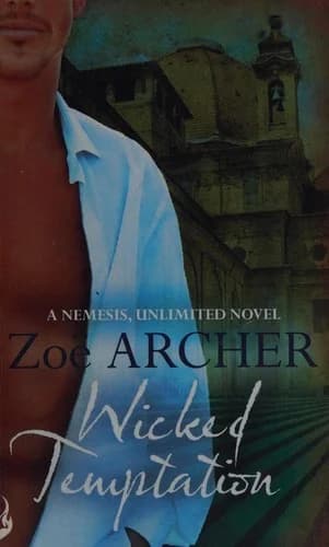 Cover of Wicked Temptation: Nemesis, Unlimited Book 3 (A suspenseful historical adventure romance)