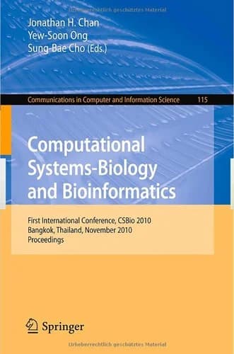 Cover of Computational Systems-Biology and Bioinformatics