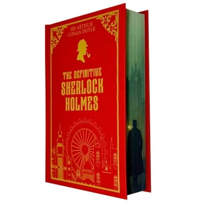 Cover of The Definitive Sherlock Holmes Deluxe Limited Edition by Sir Arthur Conan Doyle - Fiction - Hardback