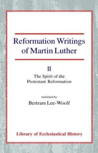 Cover of Reformation Writings of Martin Luther