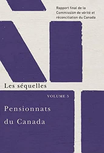 Cover of Pensionnats Du Canada : Les Séquelles