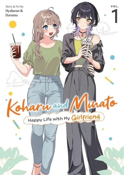 Cover of Koharu and Minato: Happy Life with My Girlfriend Vol. 2