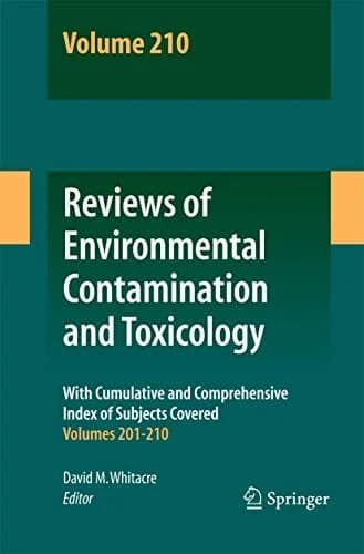 Cover of Reviews of Environmental Contamination and Toxicology Volume 210