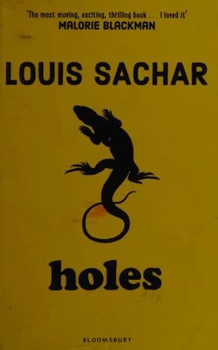 Cover of Holes (20th Anniversary Edition) by Louis Sachar - Young Adult - Paperback