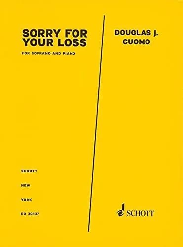 Cover of Sorry for Your Loss: Soprano and Piano