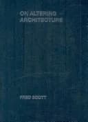 Cover of On Altering Architecture
