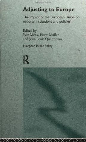 Cover of Adjusting to Europe