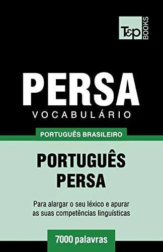 Cover of Vocabulario Portugues Brasileiro-Persa - 7000 palavras