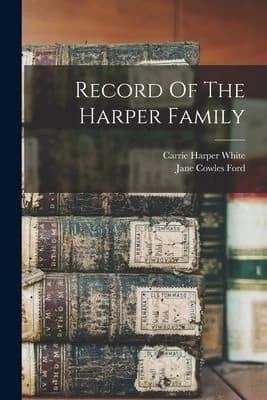 Cover of Record Of The Harper Family