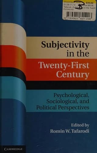 Cover of Subjectivity in the Twenty-First Century