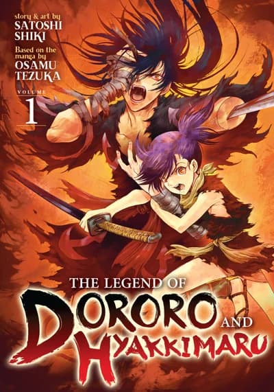 Cover of The Legend of Dororo and Hyakkimaru Vol. 12