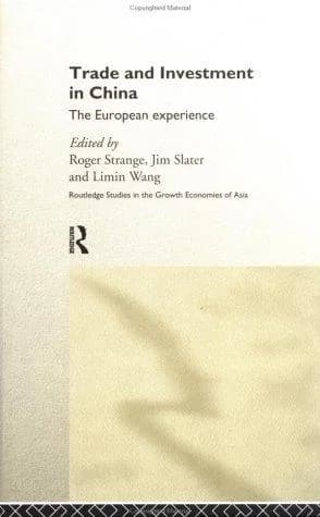 Cover of Trade and Investment in China