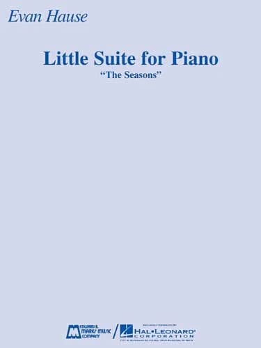 Cover of Little Suite for Piano: the Seasons