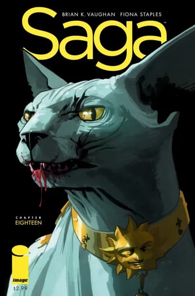 Cover of Saga #18 — Chapter Eighteen