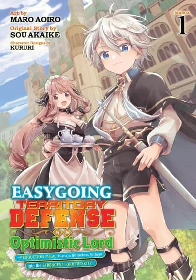 Cover of Easygoing Territory Defense by the Optimistic Lord: Production Magic Turns a Nameless Village into the Strongest Fortified City (Light Novel) Vol. 8