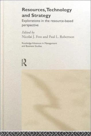 Cover of Resources, Technology and Strategy