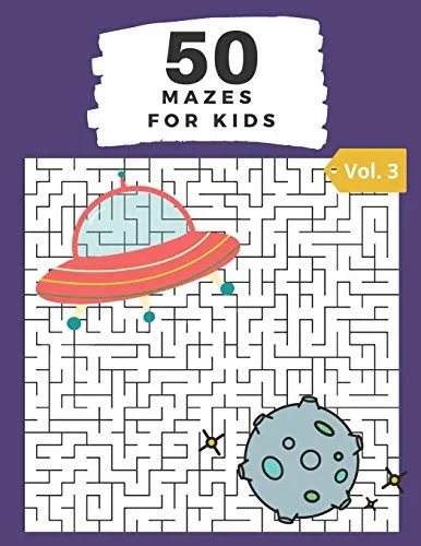 Cover of 50 Mazes for Kids Vol. 3