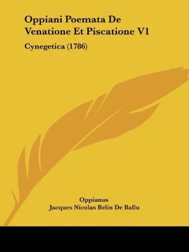 Cover of Oppiani Poemata De Venatione Et Piscatione V1