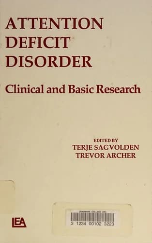 Cover of Attention Deficit Disorder