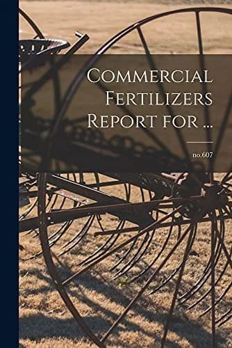 Cover of Commercial Fertilizers Report for ...; no.607