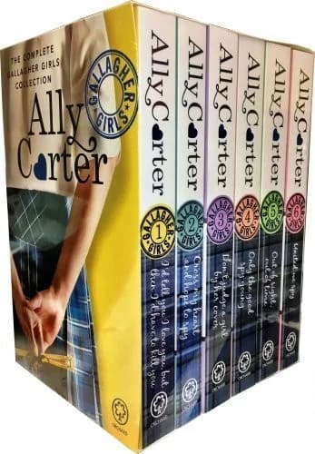 Cover of Gallagher Girls Series Ally Carter 6 Books Collection Set (Cross My Heart and Hope to Spy)
