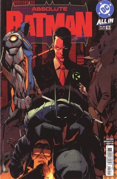 Cover of Absolute Batman #19 — The Straw Man