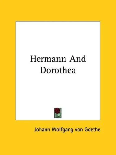 Cover of Hermann And Dorothea