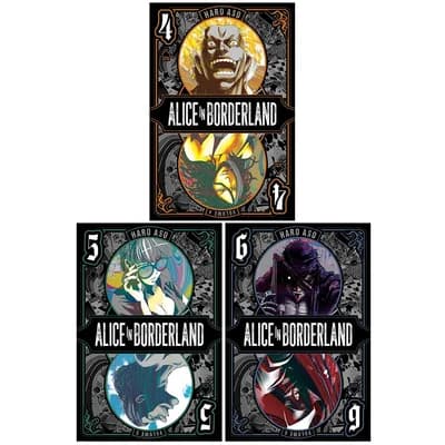 Cover of Alice in Borderland Volume (4-6) Collection 3 Books Set By Haro Aso