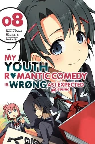 Cover of My Youth Romantic Comedy Is Wrong, as I Expected @ Comic 08