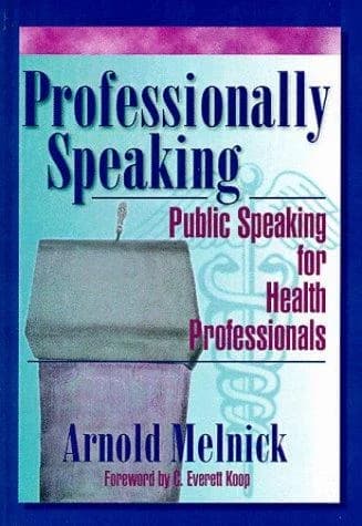 Cover of Professionally Speaking