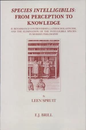 Cover of Species intelligibilis: From Perception to Knowledge