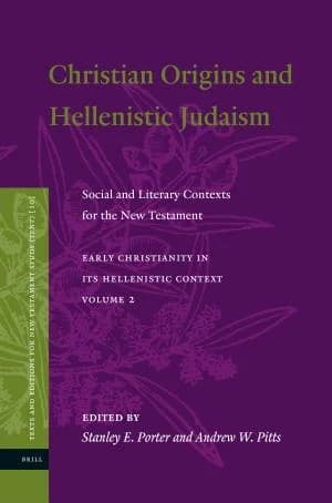 Cover of Christian Origins and Hellenistic Judaism